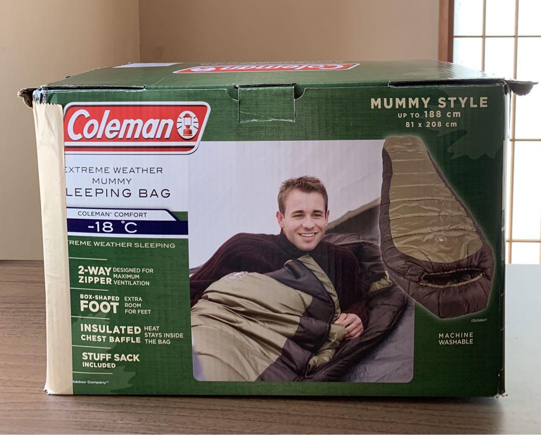 コールマンColeman エクストリームマミースリーピングバッグ 寝袋②