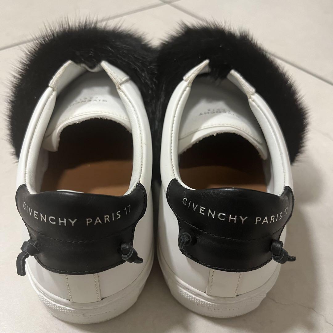 GIVENCHY Urban Street Mink Fur ミンクファー スニーカー Givenchy Black Mink Fur Slip On Urban Sneakers Size 38 | eBay