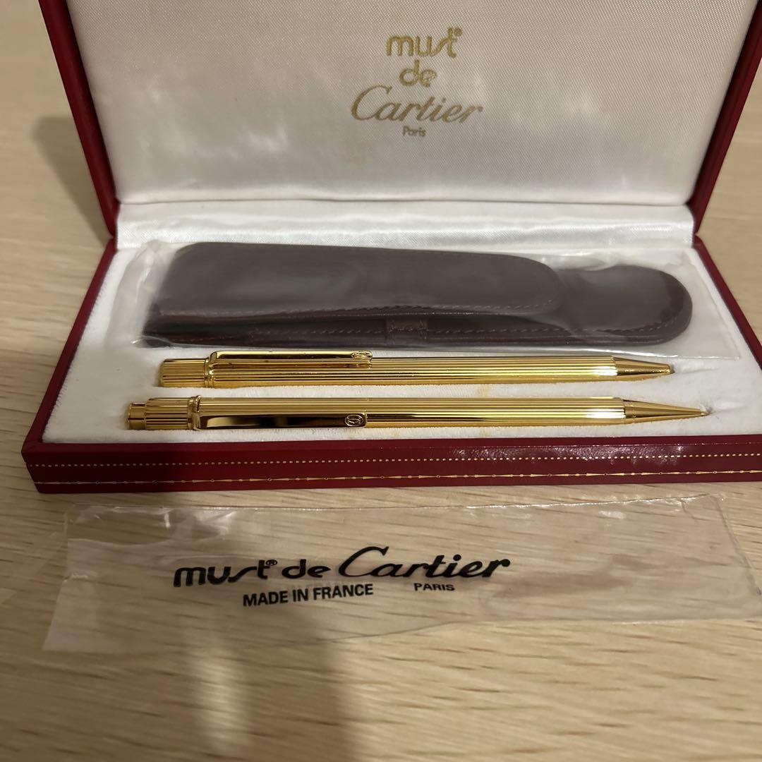 楽天市場】カルティエ Cartier ボールペン シャーペン セット