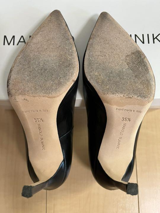 のでご≁ MANOLO 35ハーフ 22.5 X6g5A-m62405923235 BLAHNIK マノロブラニク があれば