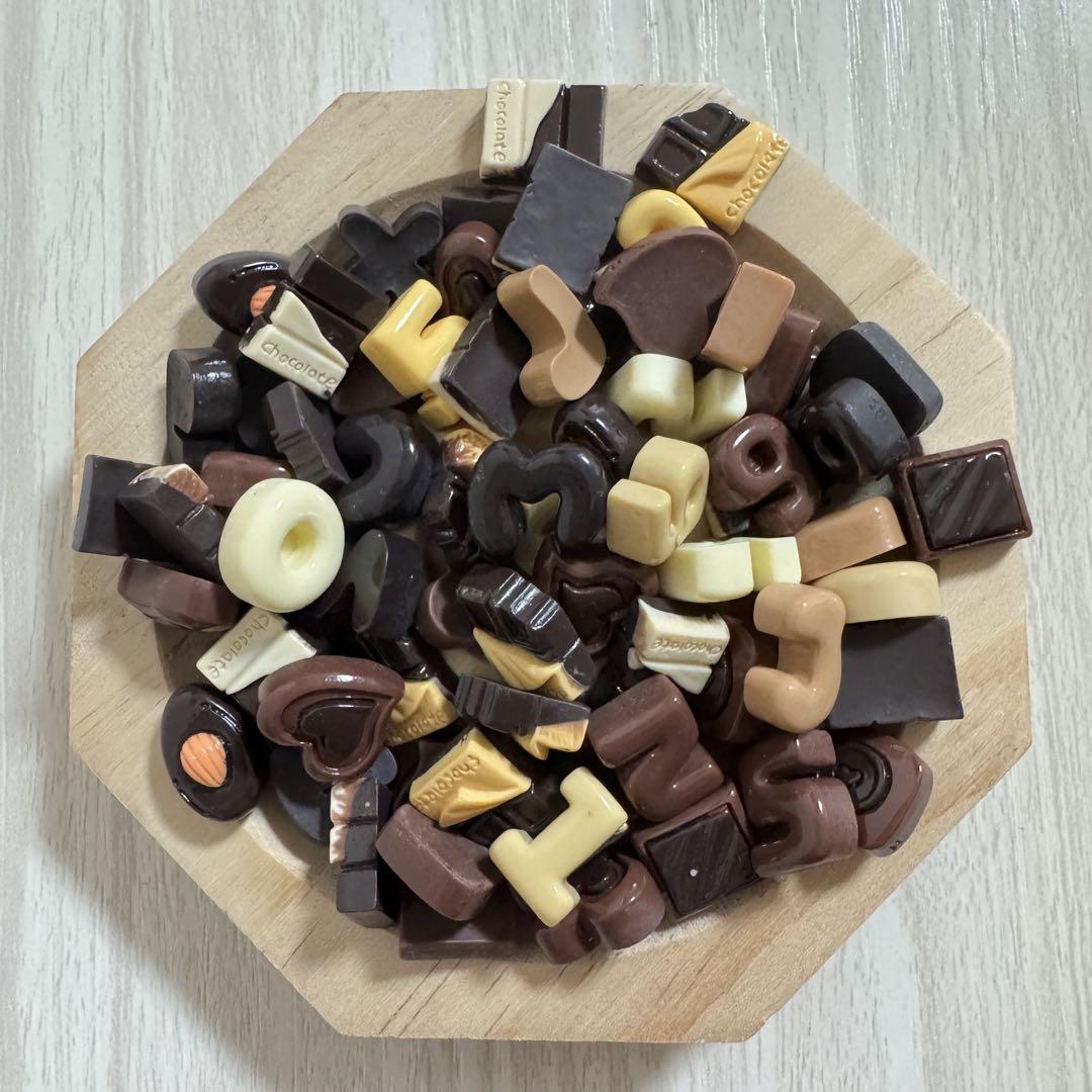 【チョコ♡】デザインペーパー まとめ売り ハート型ケーキ 7号サイズ 生チョコレートタイプ バレンタイン