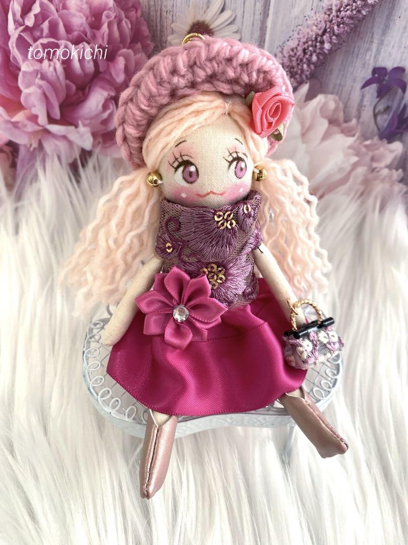 くみっきーさん専用　2点 ドールチャーム　ハンドメイド　カントリードール