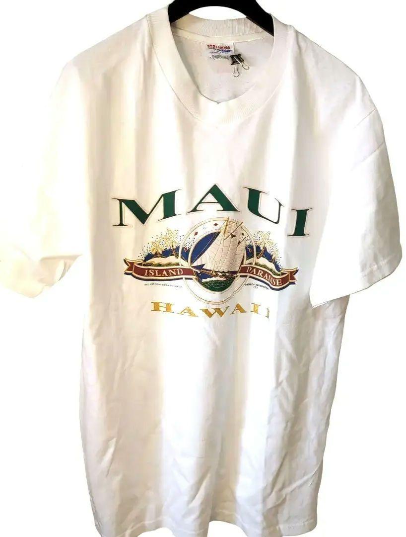ほぼ新品✨️Hanes MAUI Tシャツ 男女兼用Mサイズ ホワイト