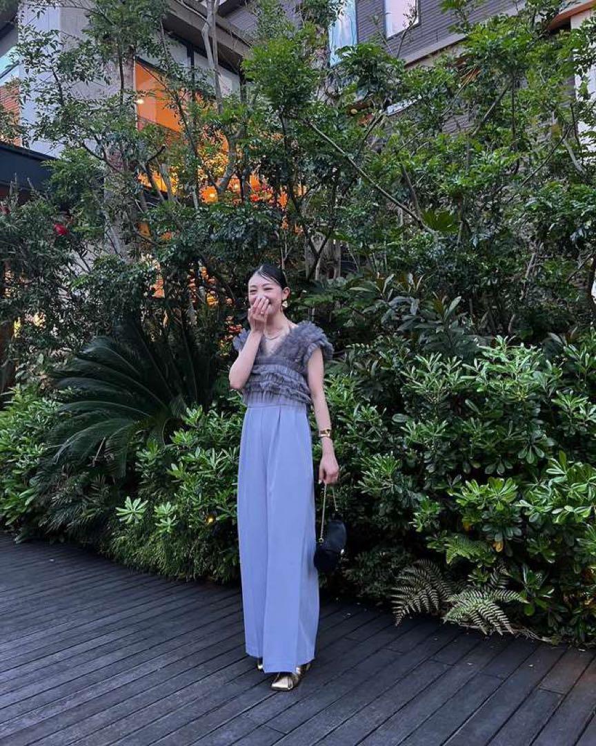 スーツ・フォーマル・ドレス andresd tulle vest all in one dress