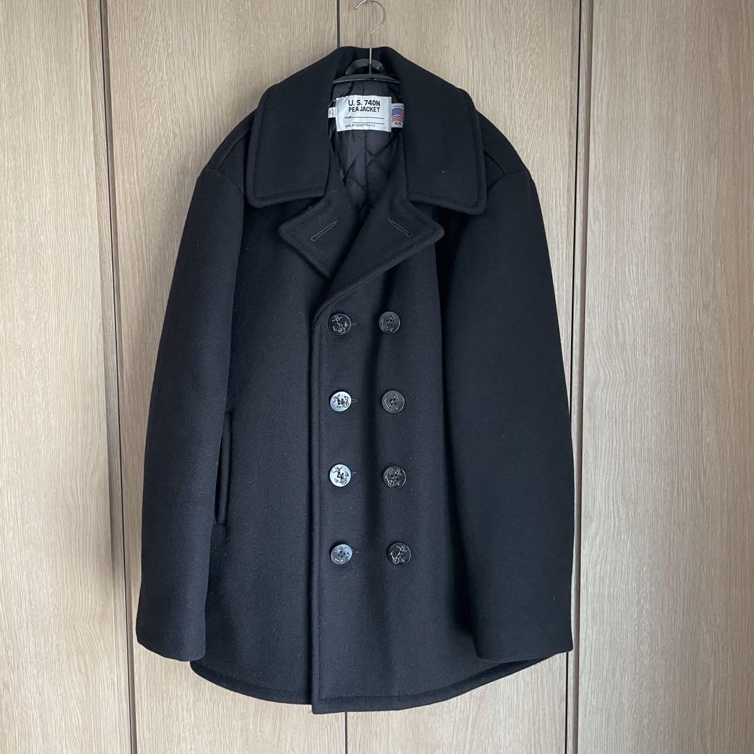 高級素材使用ブランド Schott（ショット） 740US PEACOAT/ピーコート