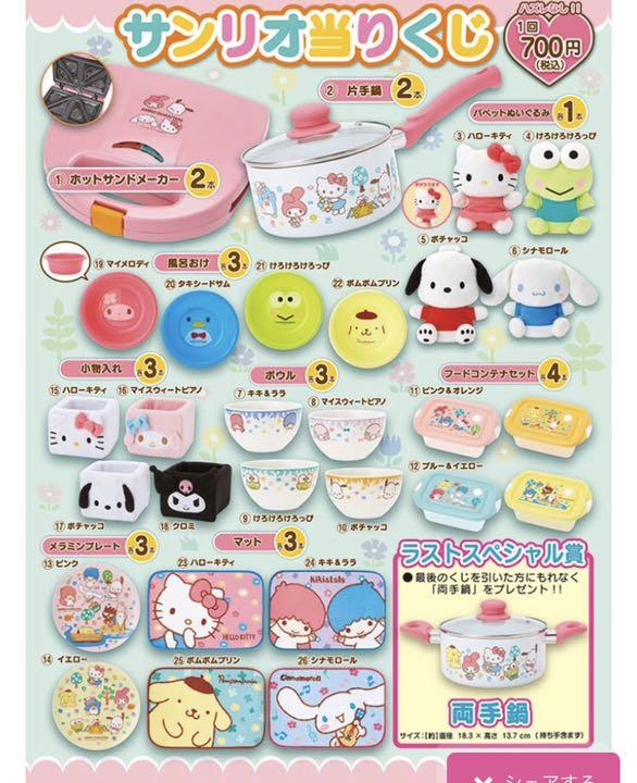 サンリオ当たりくじ　2019年レア賞品 サンリオ当たりくじ2019シナモロール