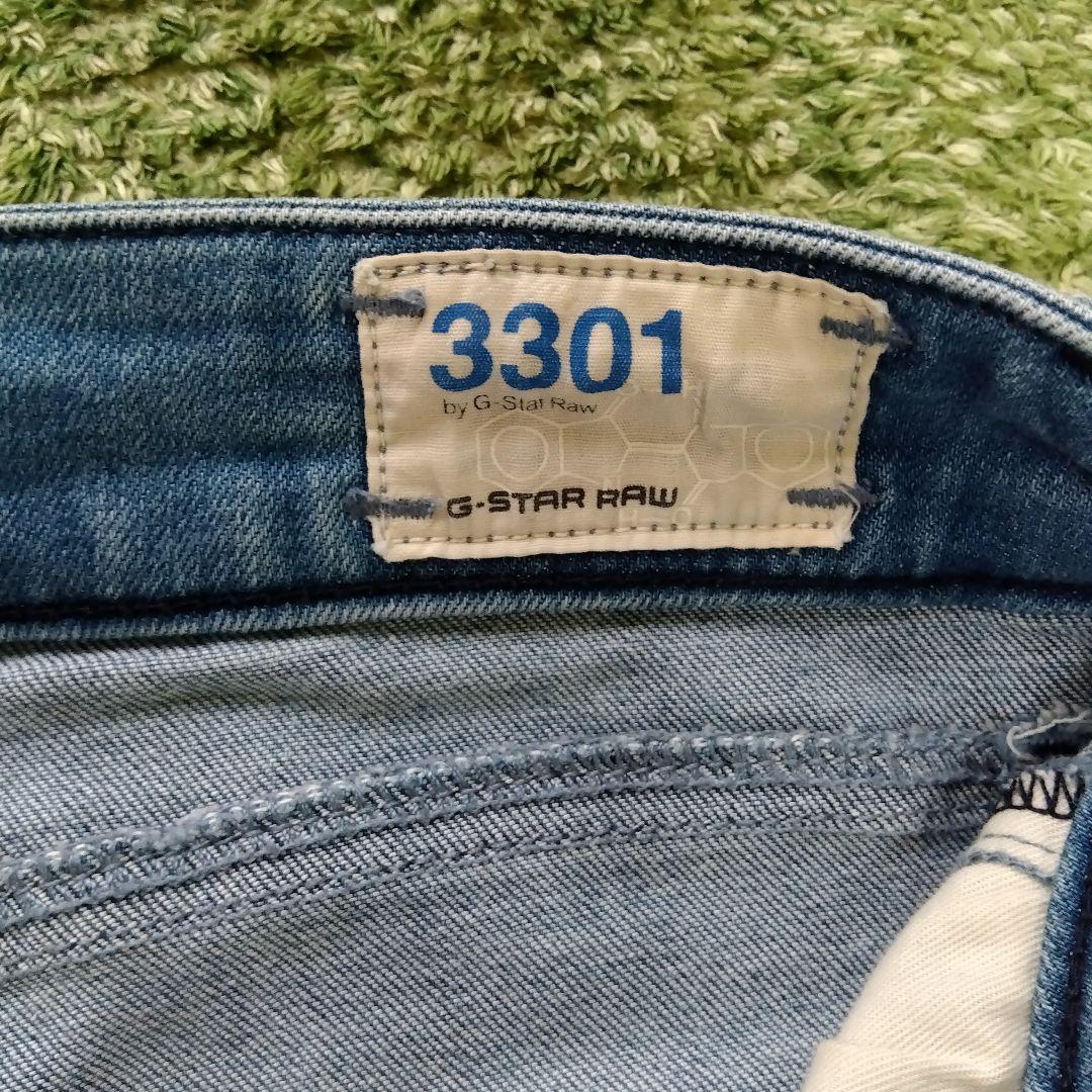 G-Star Raw 3301 スキニーデニム 26/32 - メルカリ