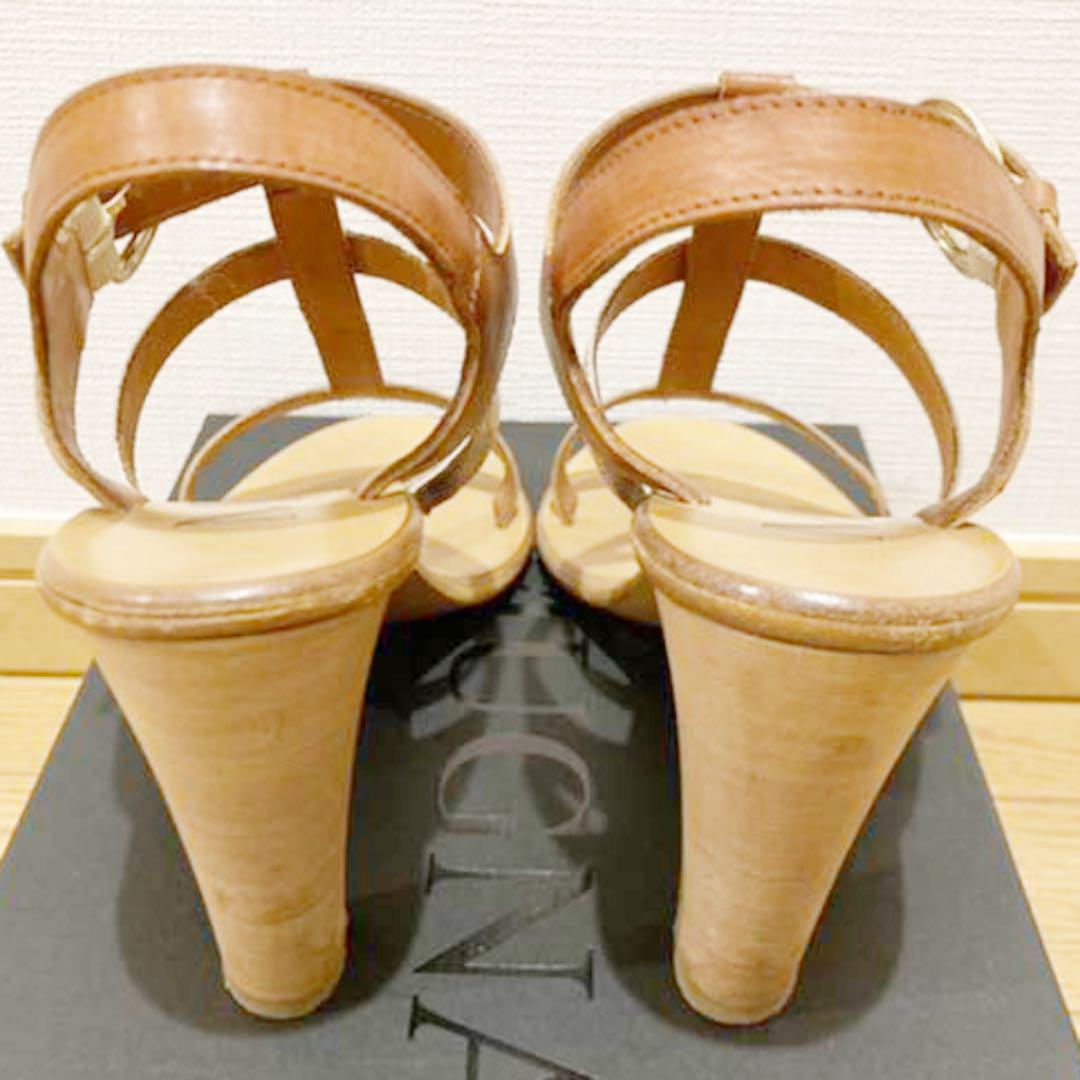 得価人気SALE トゥモローランド ブラウン 美品 53bjF-m62408998268 tomorrowland サンダル 国産超激得