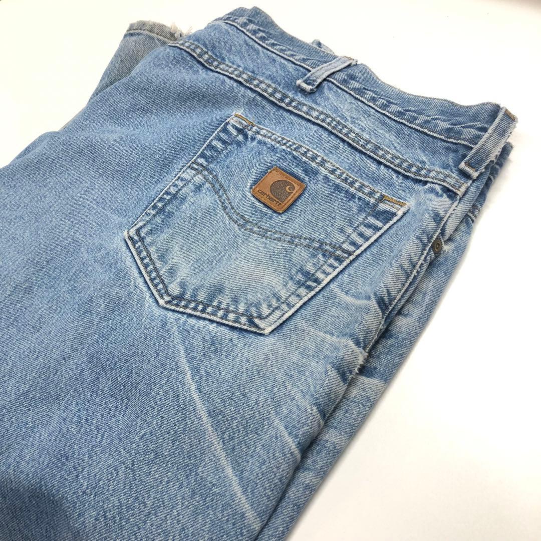 Carhartt W50L31 デニムパンツ ライトブルー メンズ4XL