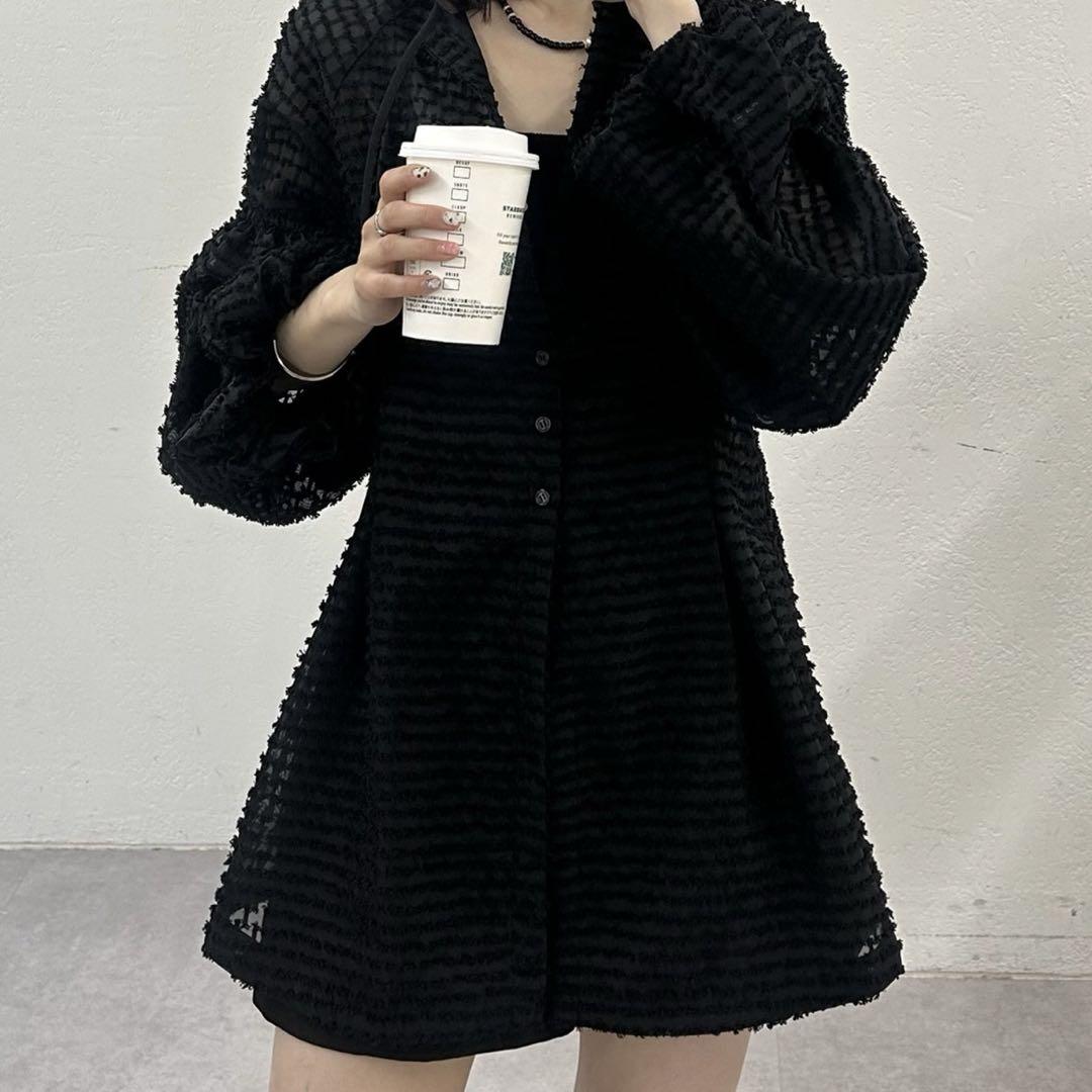 mystic フリンジシェイプチュニック