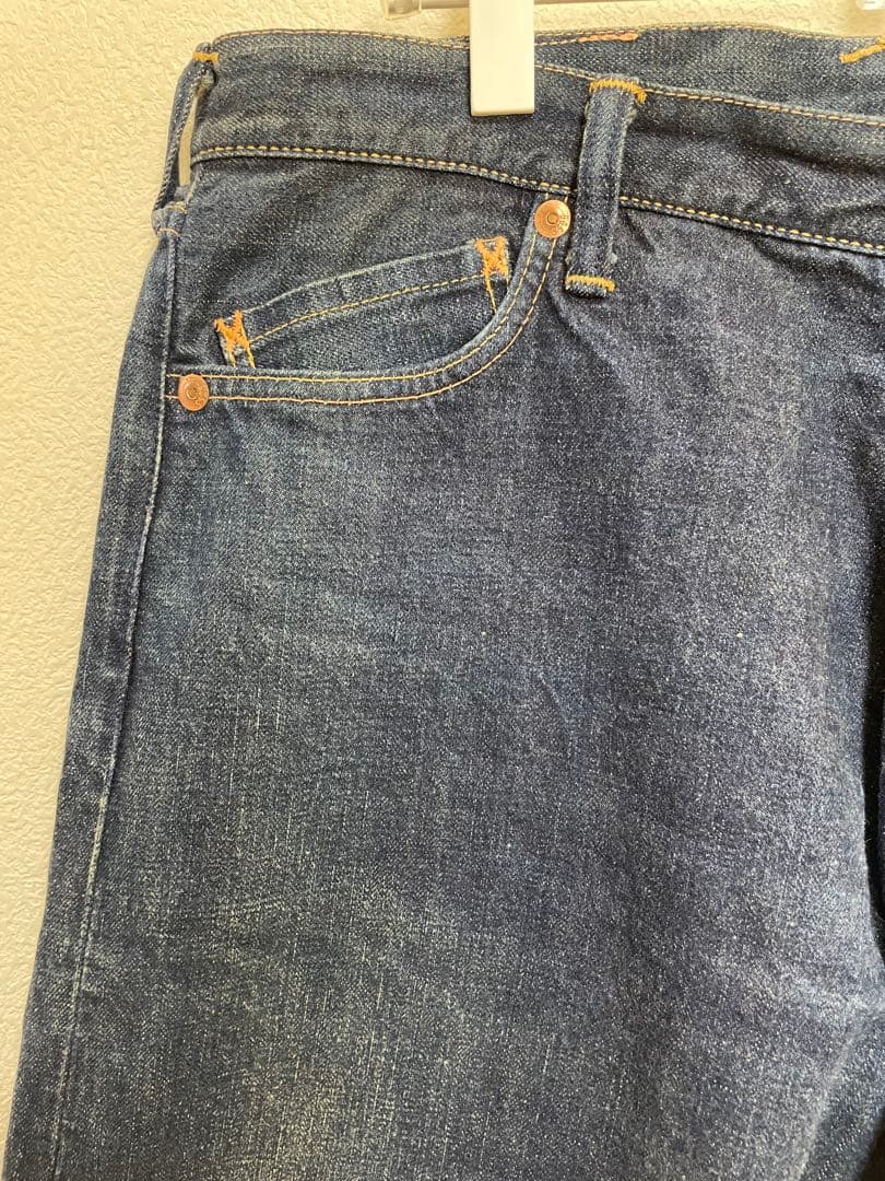 EVISU 新恵美寿神頭Lot.2007 W38×L35 ピンク大黒ビッグカモメ EVISU 新恵美寿神頭Lot.2007 W38×L35 ピンク大黒ビッグカモメ