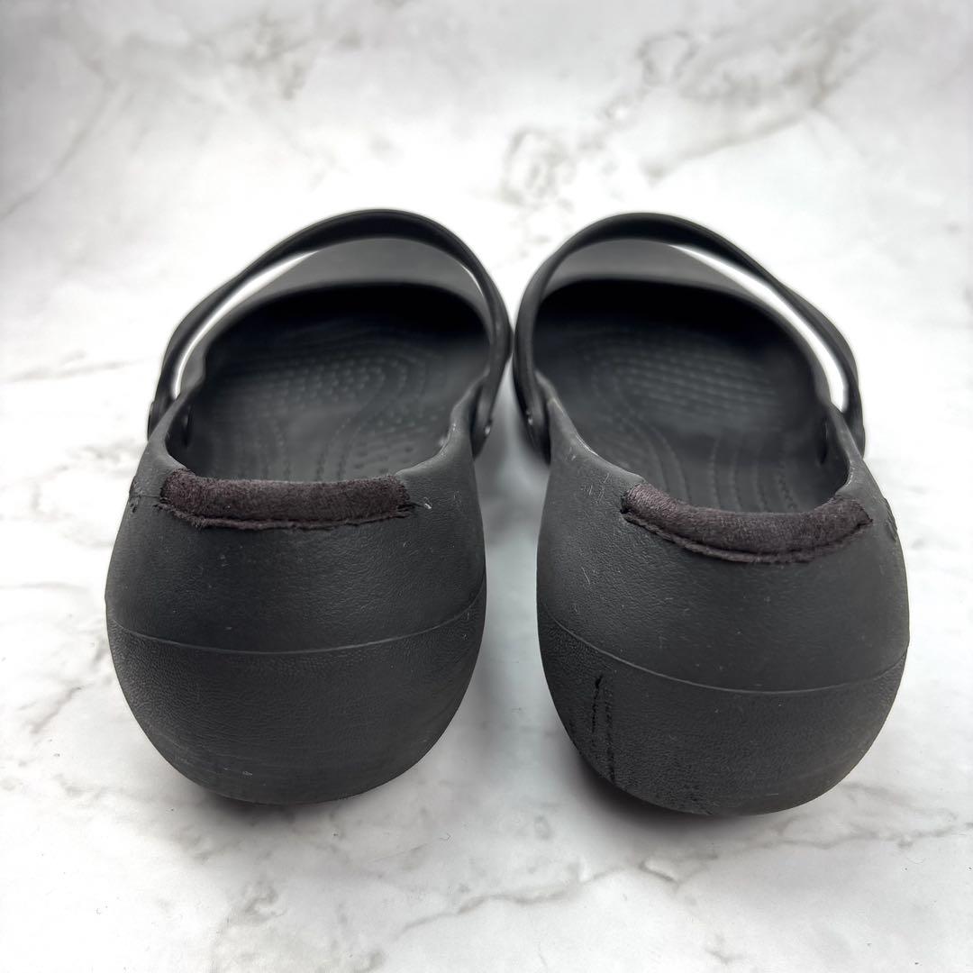 大人気】Crocs クロックス 24 ブラック アリスワーク メリー