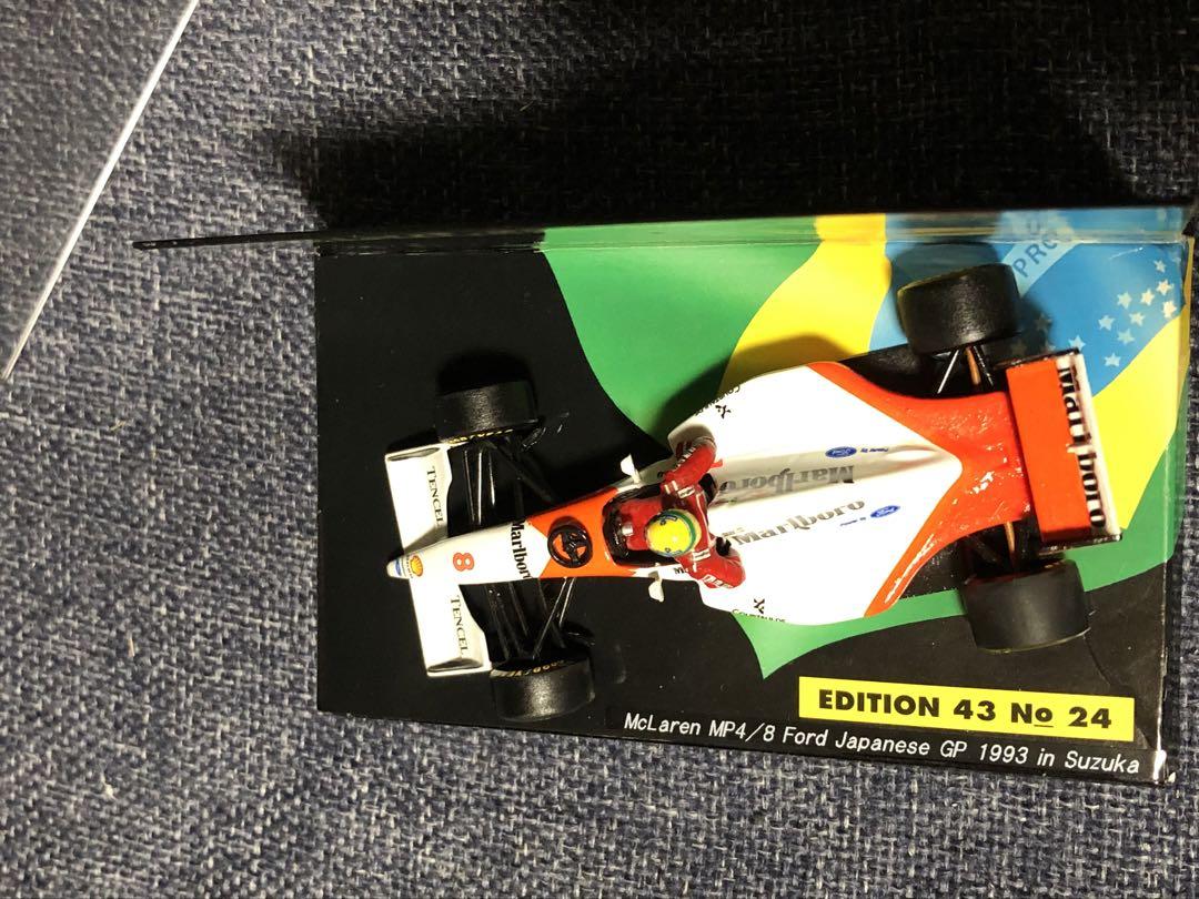 1/43 マクラーレンMP4/8フォード#8 アイルトンセナ 日本GP