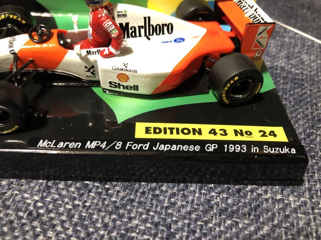 1/43 マクラーレンMP4/8フォード#8 アイルトンセナ 日本GP