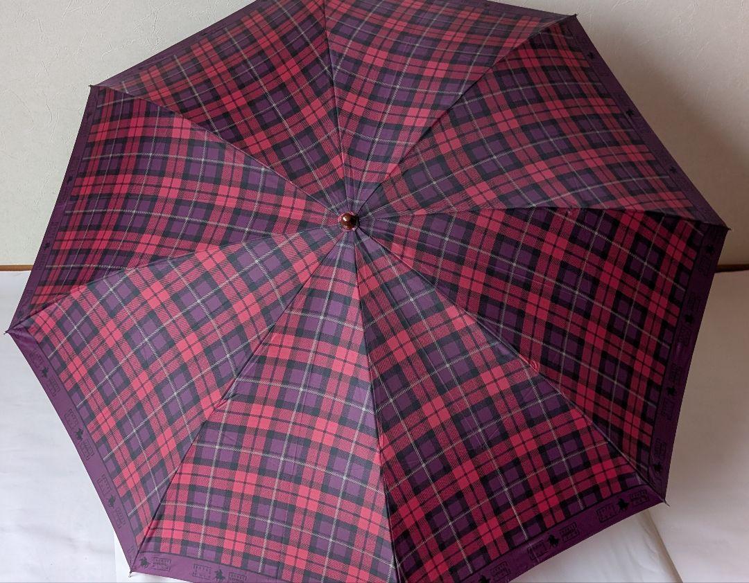 OF　POLO　 チェック柄　折りたたみ傘　ペアセット　未使用品 ROYAL OF POLO チェック柄 折りたたみ傘 ペアセット 未使用品