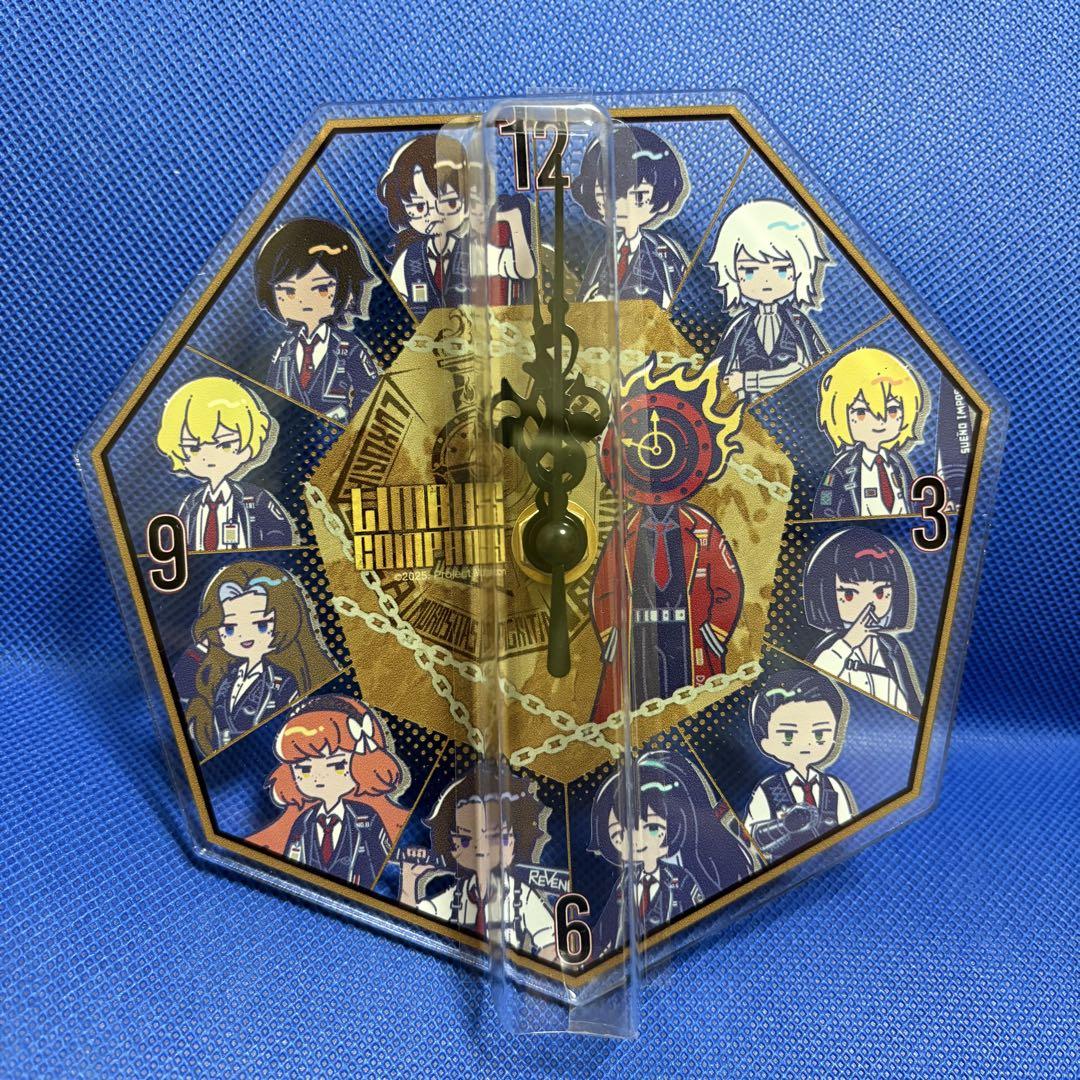 Limbus Company れとぽぷA賞アクリルクロック リンバスカンパニー