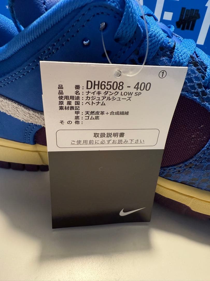 【新品】 NIKE ダンクロー アンディフィーテッド ナイキ 25