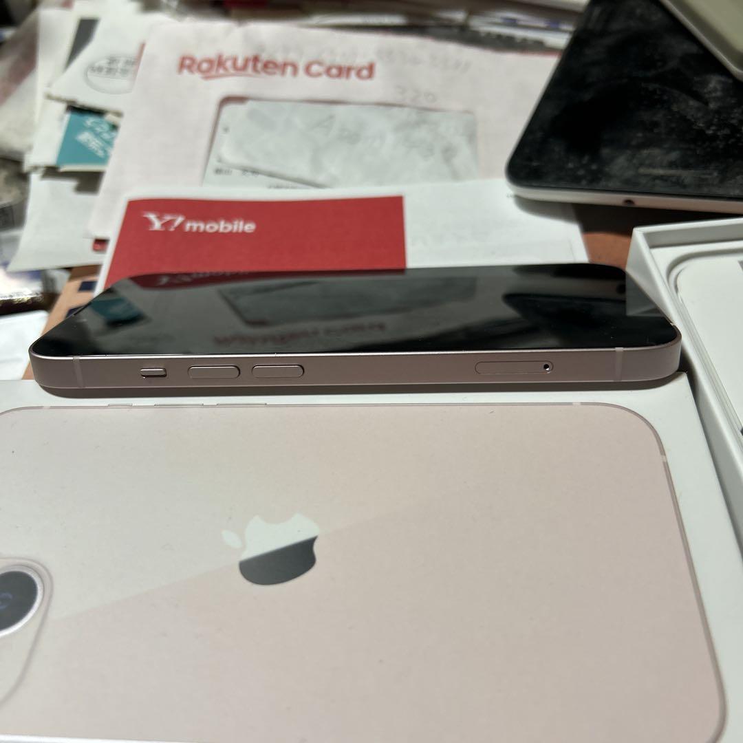 【美品】Apple iPhone 13 ピンク128G 箱付き