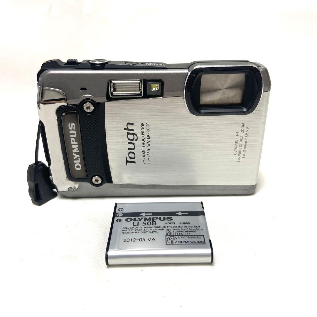 OLYMPUS TG-820 コンパクトデジタルカメラ 防水 シルバー