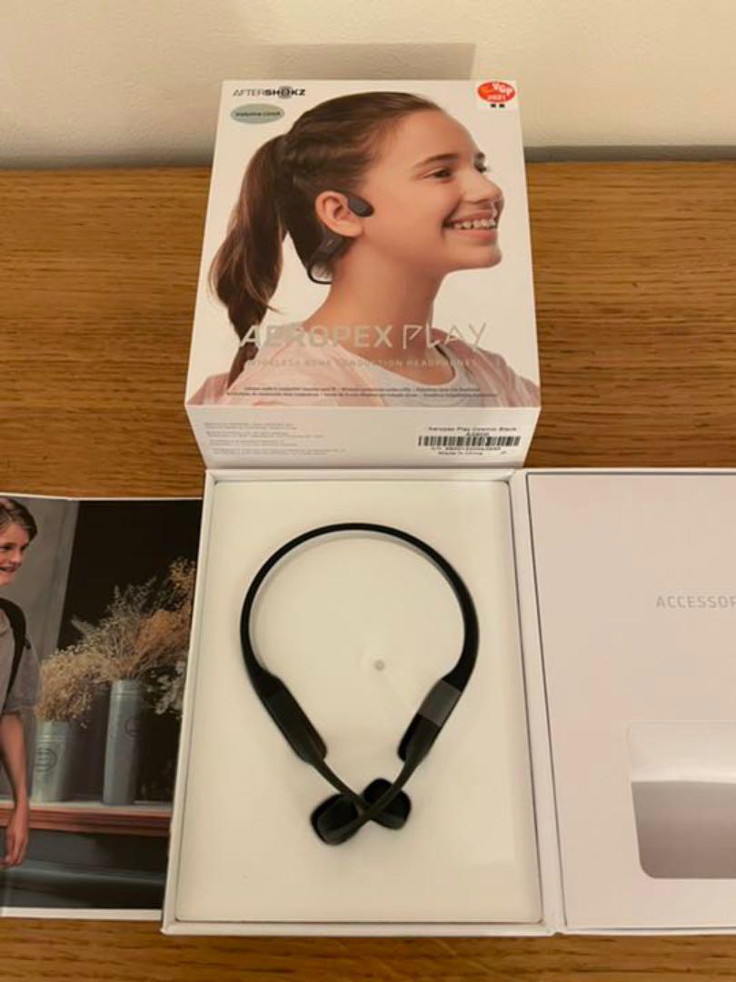 人気SALE大人気 Aeropex Play Cosmic Black AfterShokz 骨伝導 Xe2ZW-m62416783708 超歓迎お得
