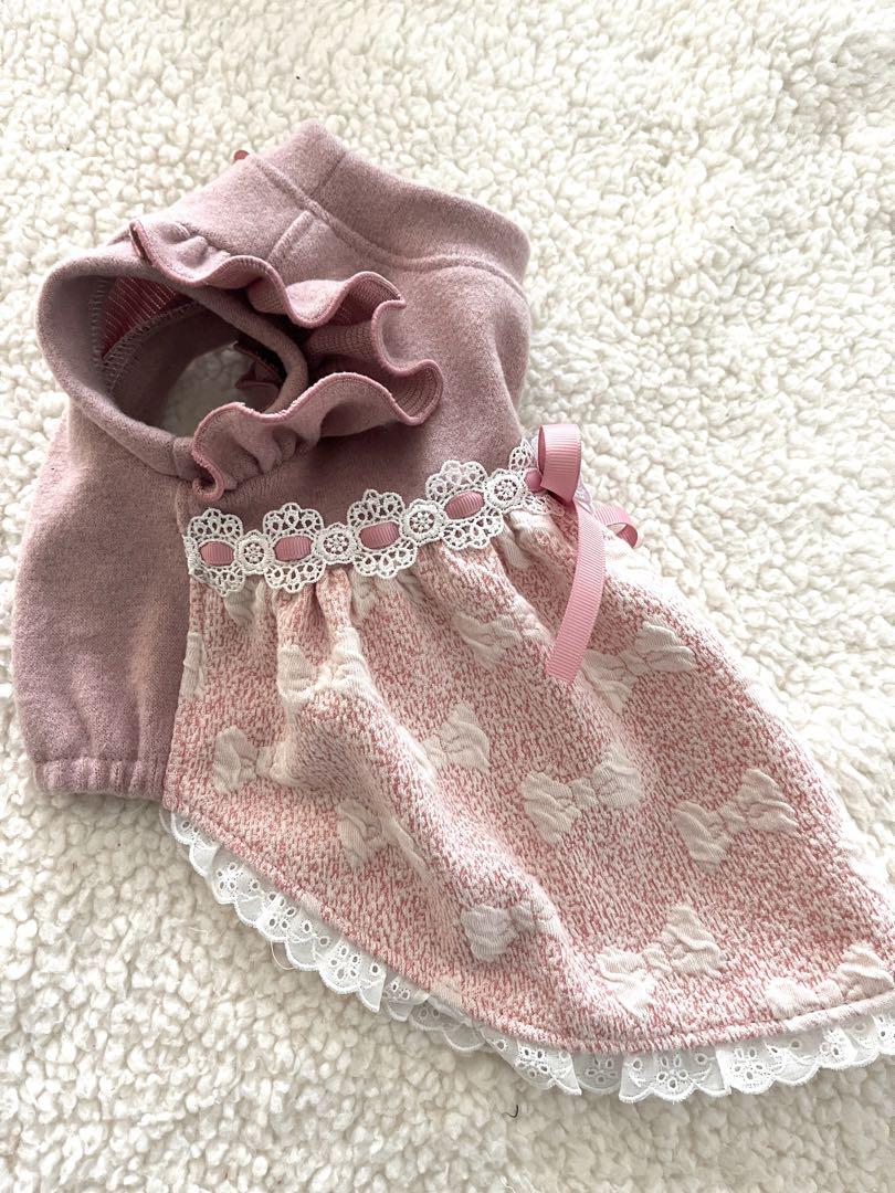 あーちゃん犬服ハンドメイドワンピース