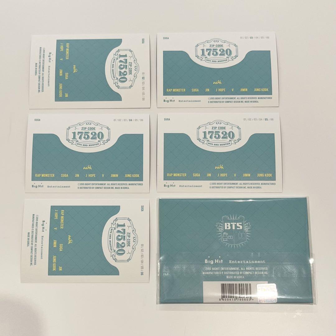 BTS 2ND MUSTER 17520 フォト ユンギ