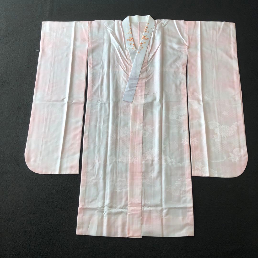 振袖　着物・長襦袢・帯3点セット　成人式　赤