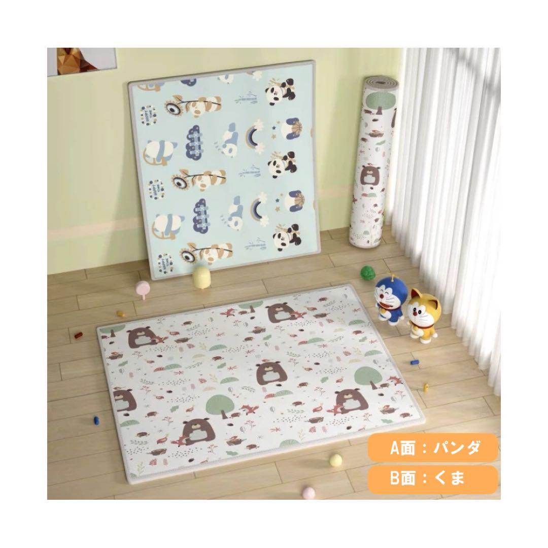 まゆゅさん用　プレイマット 赤ちゃん キッズ ベビーマット180×120cm