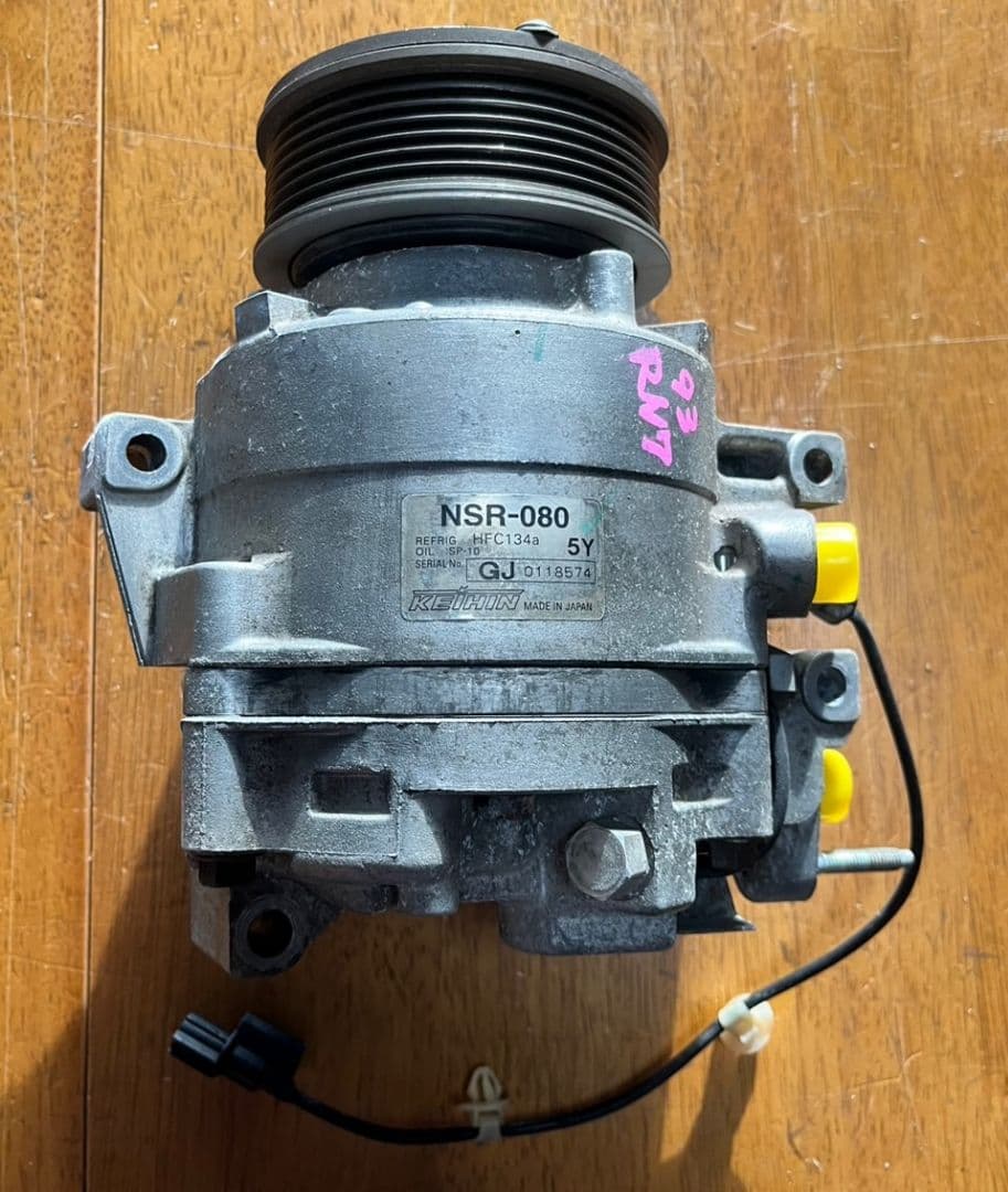 ホンダ ストリーム RN6/RN7 RT1 ACコンプレッサー NSR-080
