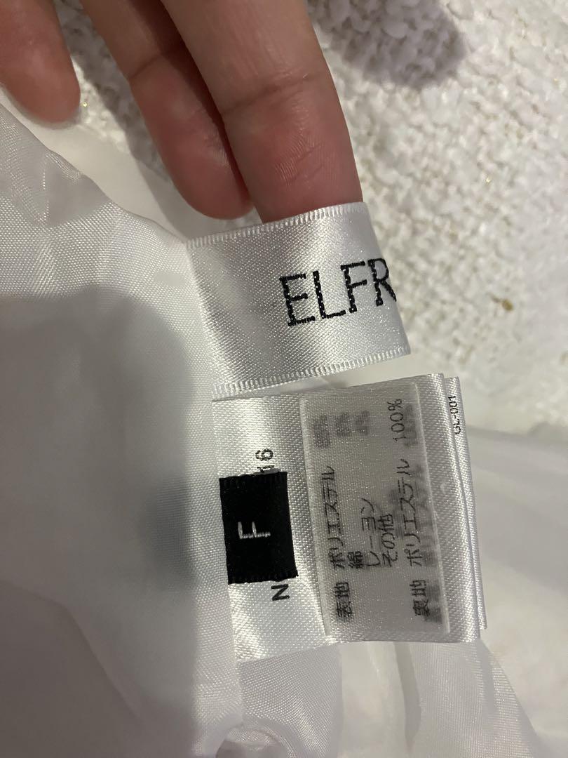 エルフランク　　ERFRANKツイード　ジレ