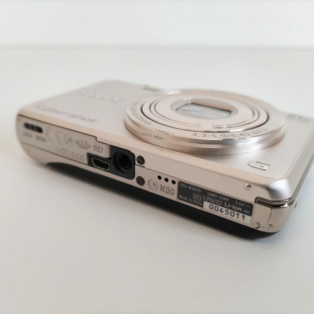 SONY Cyber-shot DSC-WX220 ゴールド　デジタルカメ325 Amazon | SONY デジタルカメラ Cyber-shot WX220 光学10倍