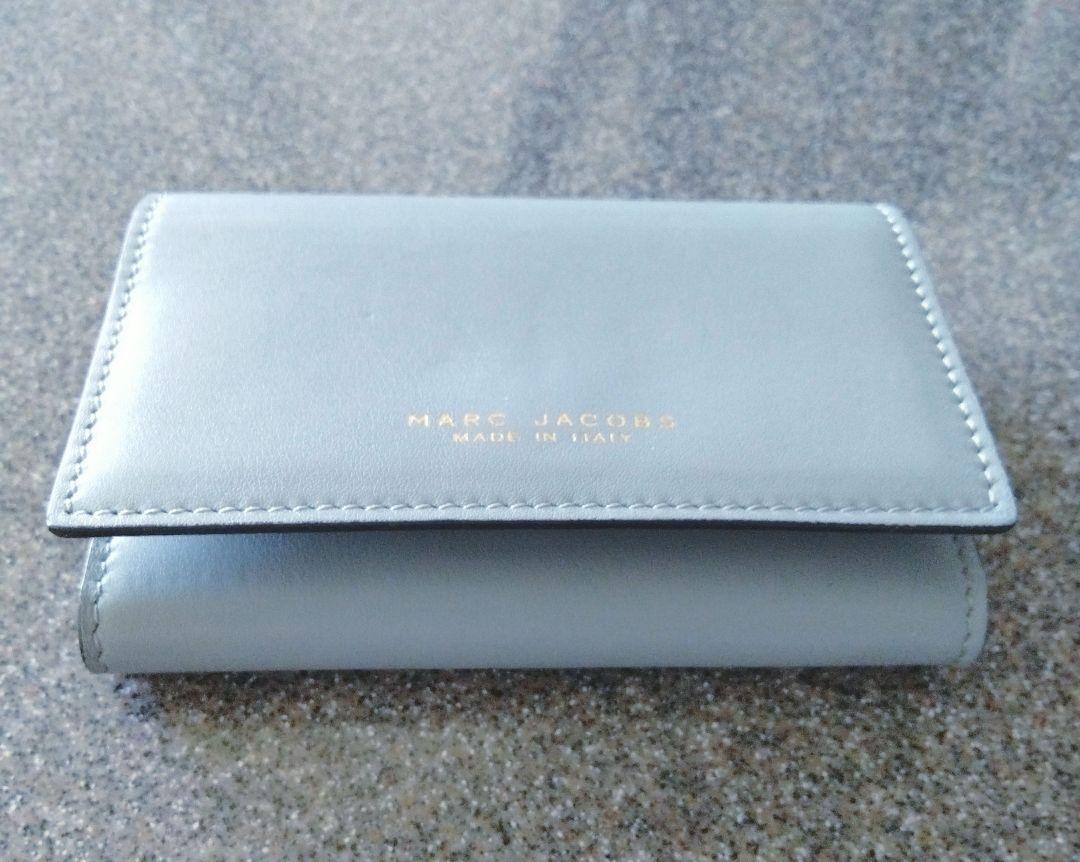 【新品未使用】マークジェイコブス名刺入れ カードケース水色アイスブルー