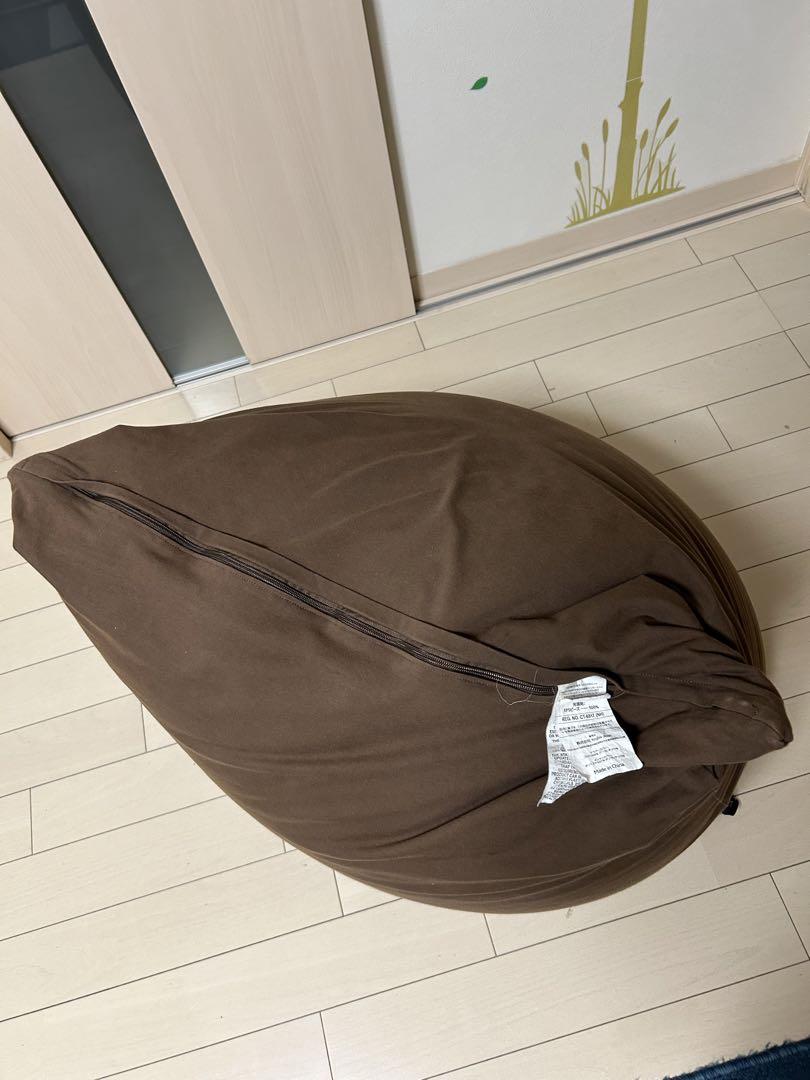 【美品】yogibo ヨギボー プレミアム ミニ チョコレートブラウン