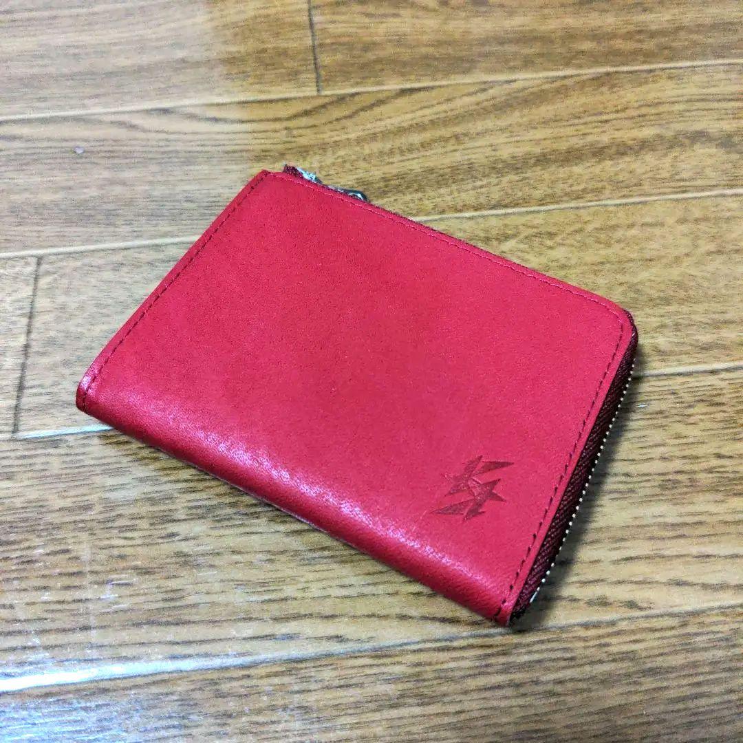 コニーズ フラグメントケース ミニ財布 コンパクト財布 赤 レッド