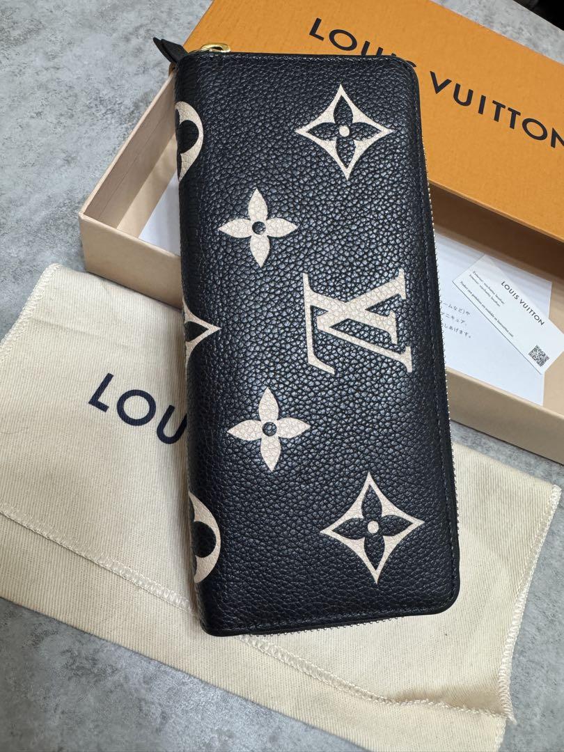 LOUIS VUITTON ブラック長財布