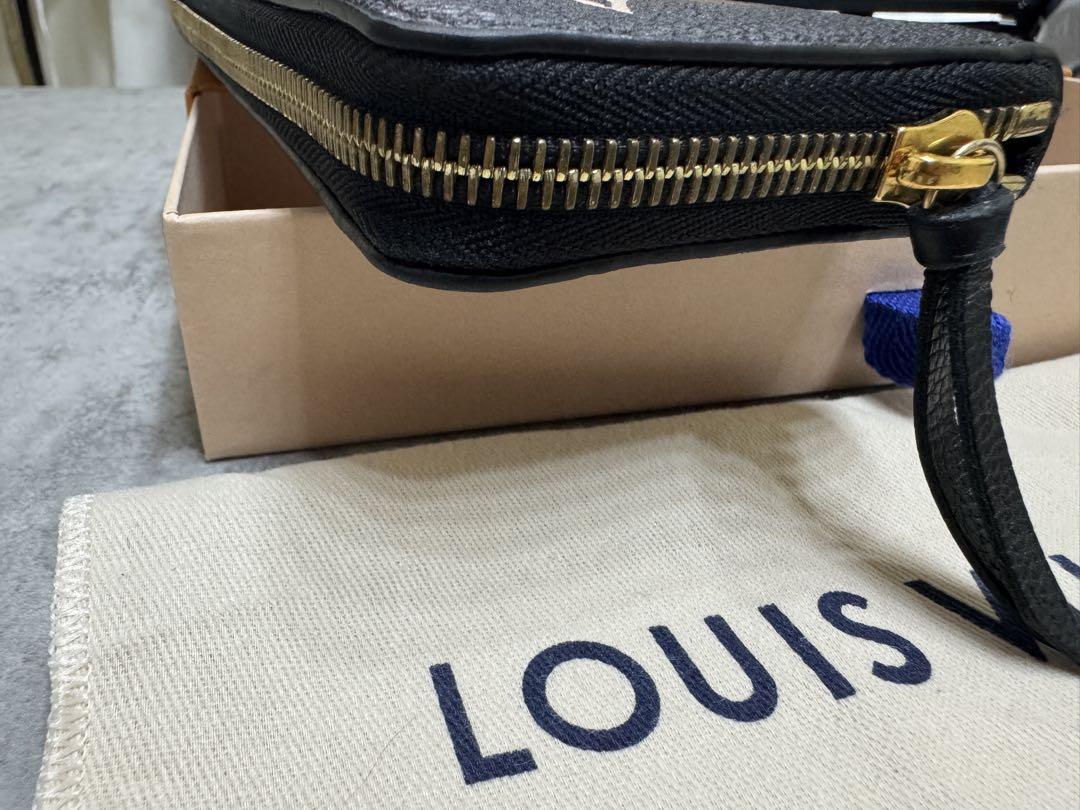 LOUIS VUITTON ブラック長財布