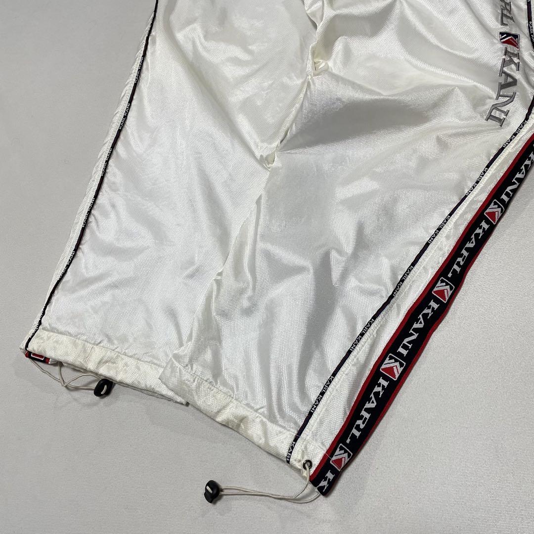 00s Karl Kani ナイロン トラックパンツ ジャージ バギー 極太 00s Karl Kani ナイロン トラックパンツ ジャージ バギー 極太