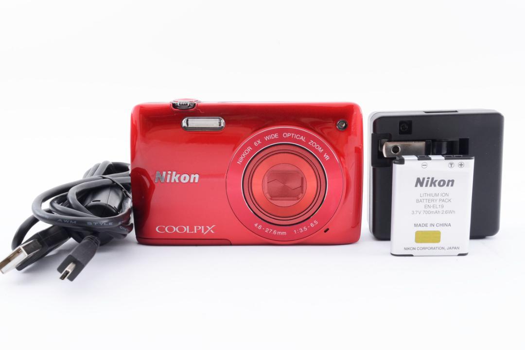 Nikon ニコン COOLPIX S4300 デジカメ ※動作確認済み