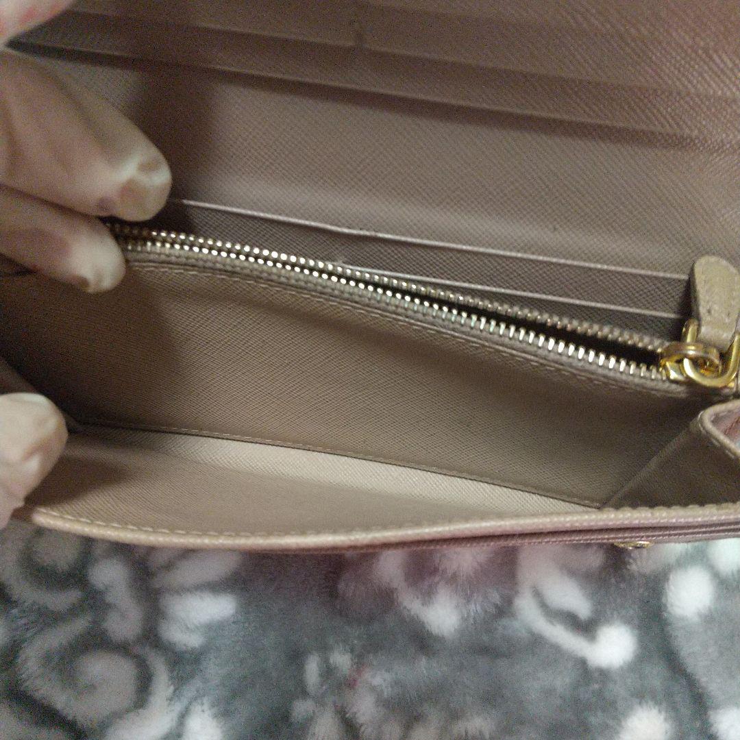 PRADA サフィアーノレザー長財布ベージュ