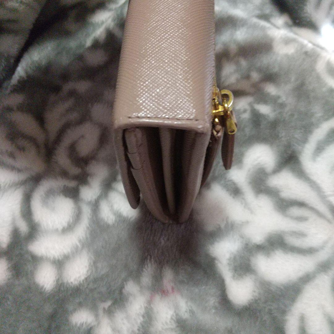 PRADA サフィアーノレザー長財布ベージュ