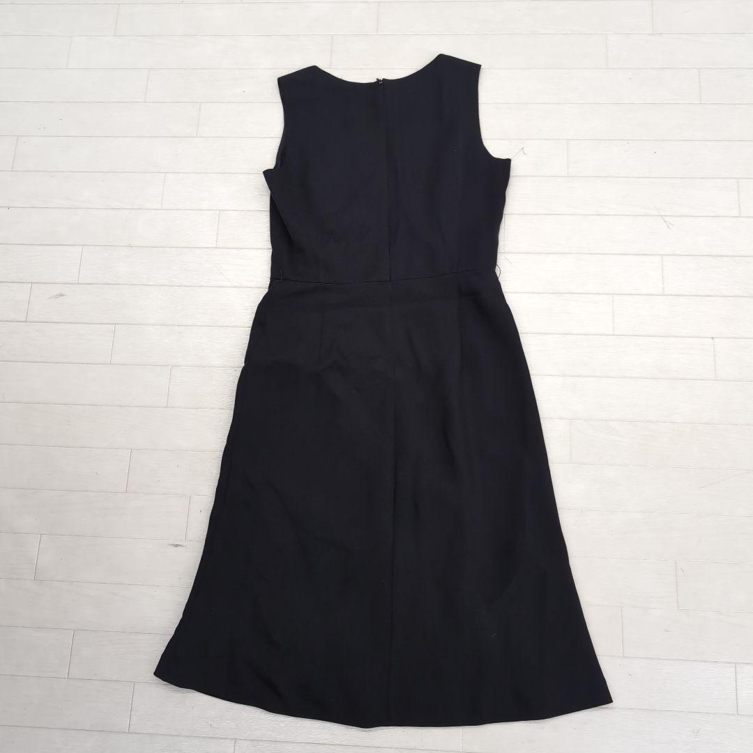 新品未使用　TOBECHIC ブラックワンピース 42 超美品 tobechic ワンピース 半袖42 ブラック