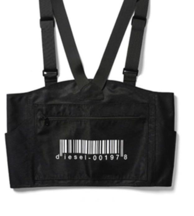 1200円 【激安】 DIESEL ミニタリーベスト
