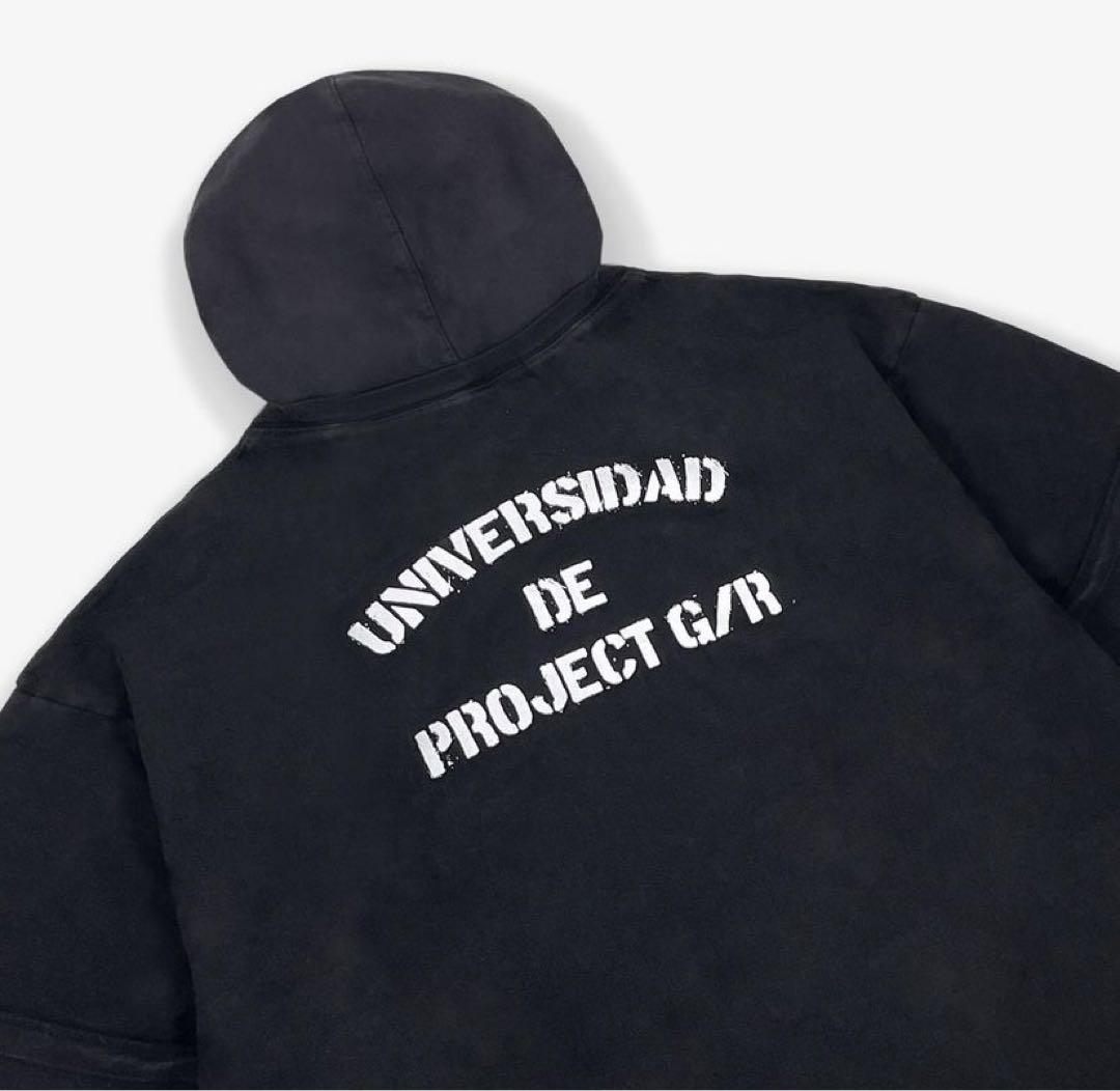 トップス project gr LAYERED HOODED LONG SLEEVE project gr LAYERED HOODED LONG SLEEVE トップス