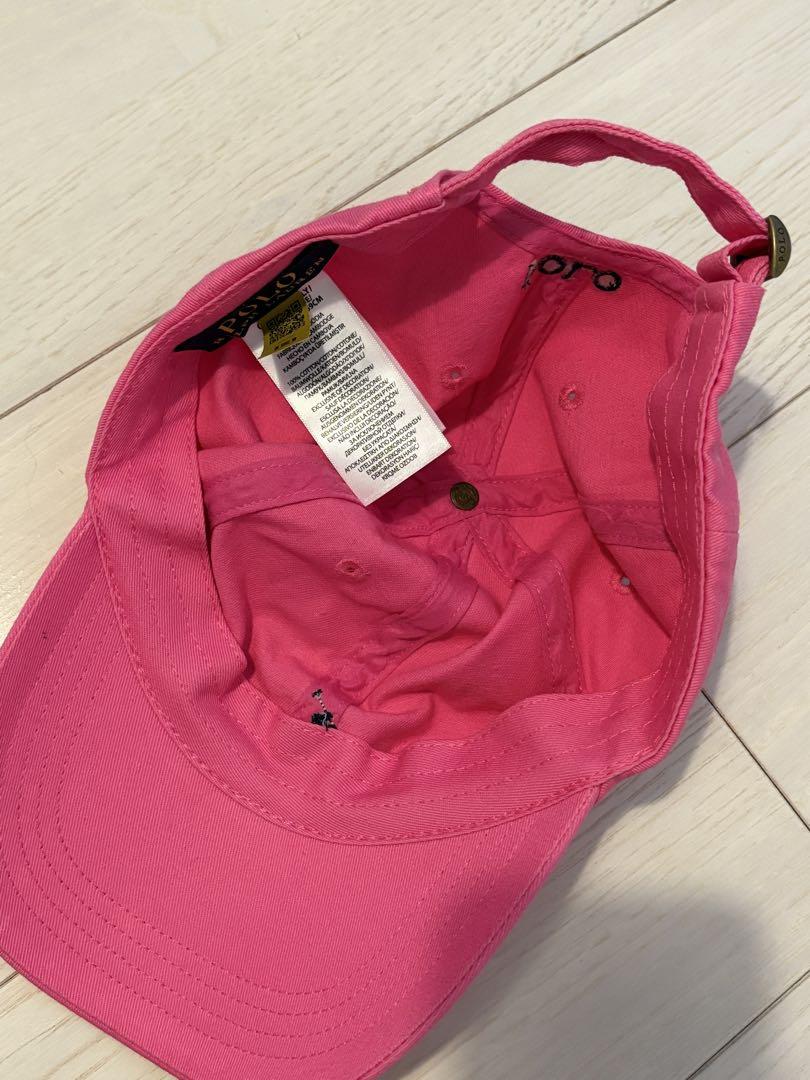ラルフローレン　キャップ　新品未使用　ピンク POLO RALPH LAUREN - POLO ラルフローレン キャップ ピンクの