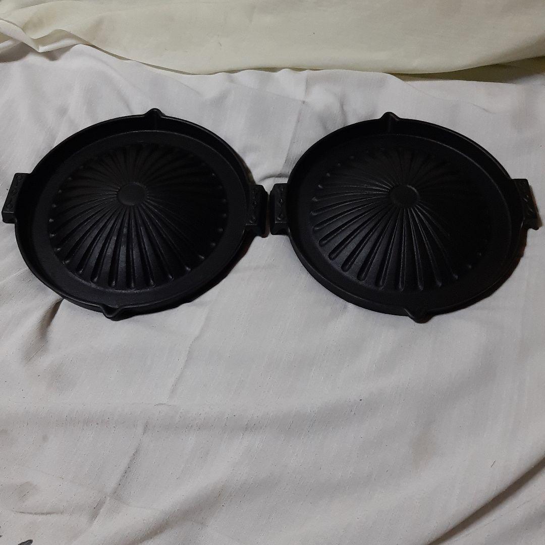 未使用◆2個セット◆及源鋳造◆南部鉄器◆盛栄堂 OIGEN ジンギスカン鍋