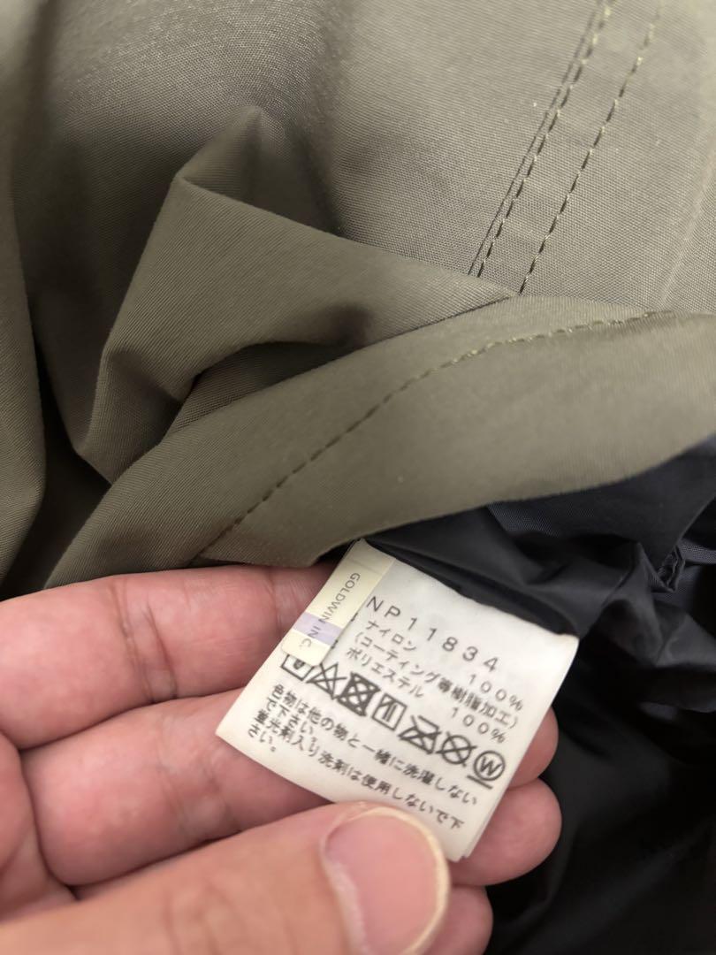 THE NORTH FACE マウンテンライトジャケット　ニュートープ