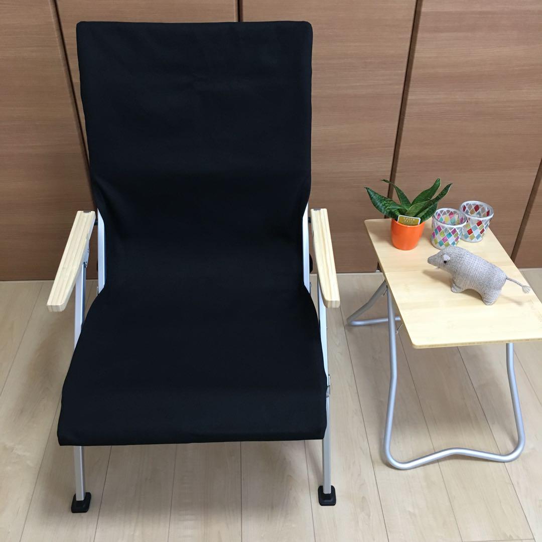 人気ブランド 海外通販 - 国内入手困難 ポケット付き 2枚 ブラック ローチェア30用 シートカバー 8号帆布 テーブル・チェア・ハンモック