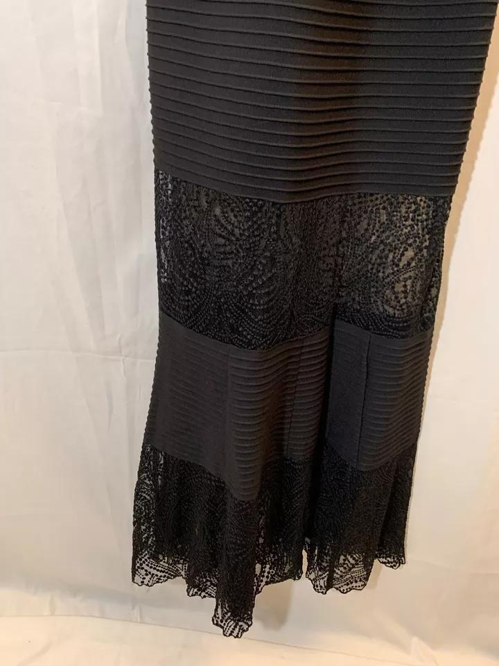 【日本製】 新品】タダシショウジS 華やかブラックロングドレス ワンピース