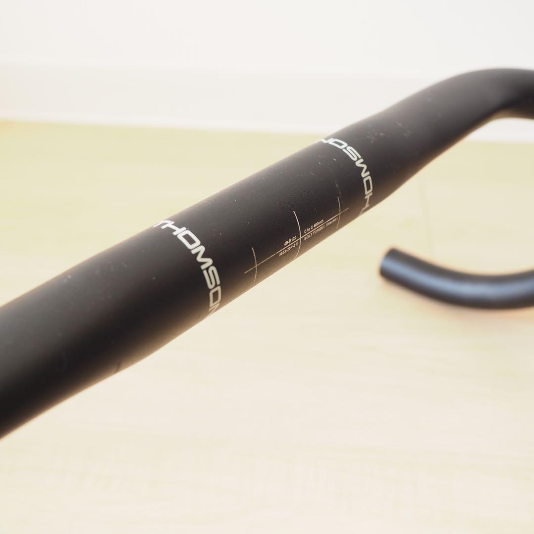THOMSON トムソン　ALLOY DROP BAR 400mm ハンドル