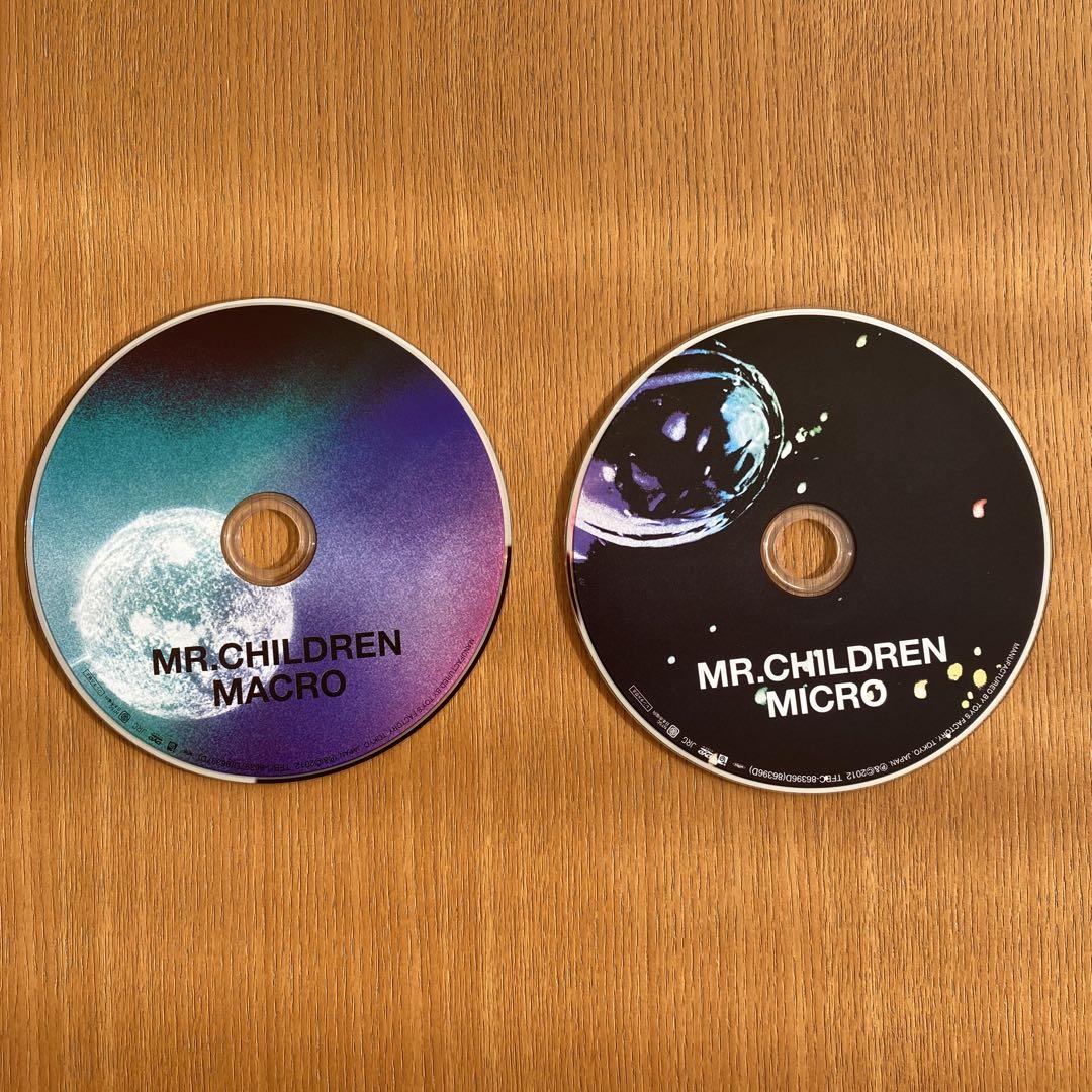 Mr.Children macro micro 2枚セット DVD付 ☆Mr.Children 初回盤ベストアルバム2枚〈micro〉＆〈macro